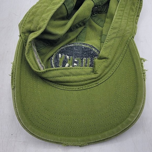 Lucky Brand Adults Green Adjustable Hat Cap Comfort Casual Outdoors Athletic - Picture 9 of 9
